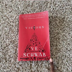 Vicious by V.E. Schwab Red Book